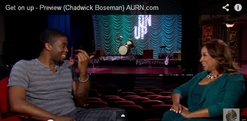 Chadwick Boseman and Tanya Hart "Get On Up"