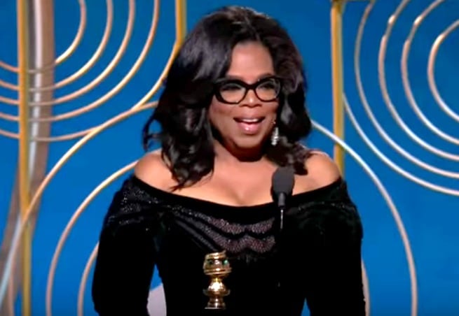 Oprah on the Golden Globes